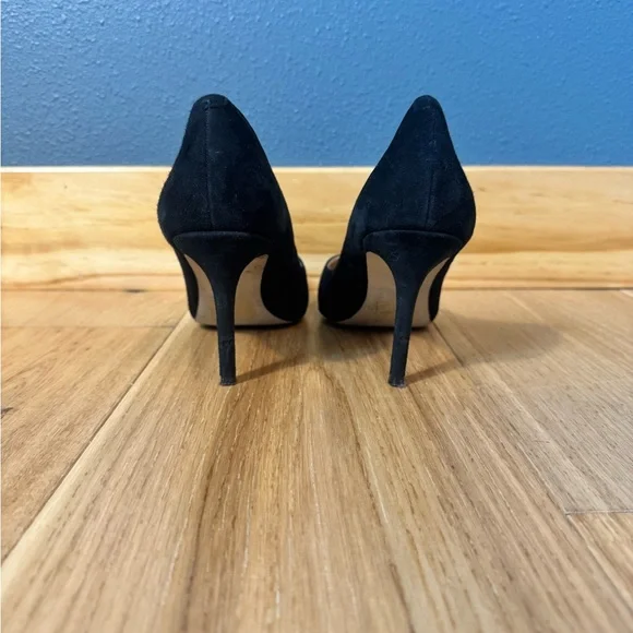 Aldo Classic Black Suede 3.5” Heel Pumps size 8.5 - Picture 5 of 8